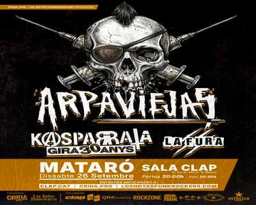 alt_im: Arpaviejas + Kasparrata (gira 30 anys) + La Fura