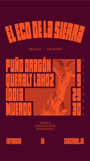 Cartel del evento